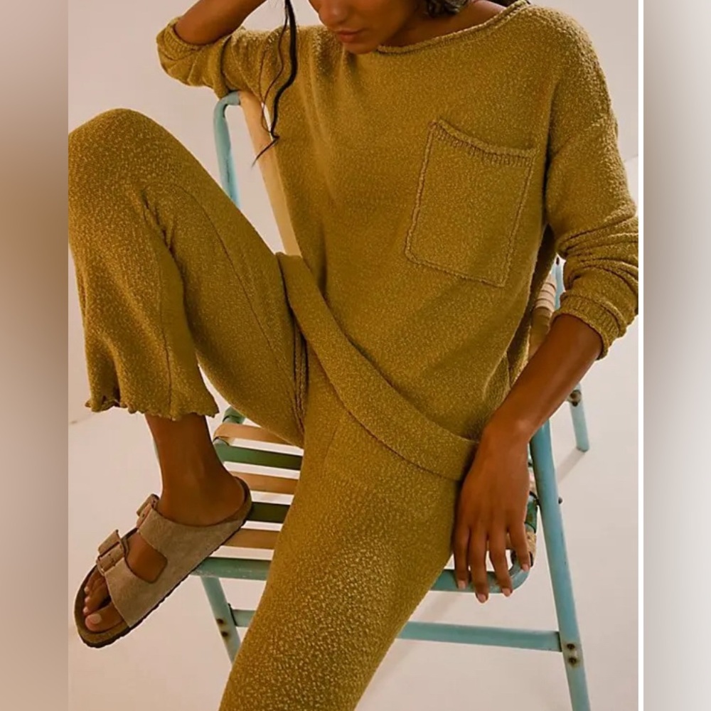 Nwot Free People Karina Sweater Set